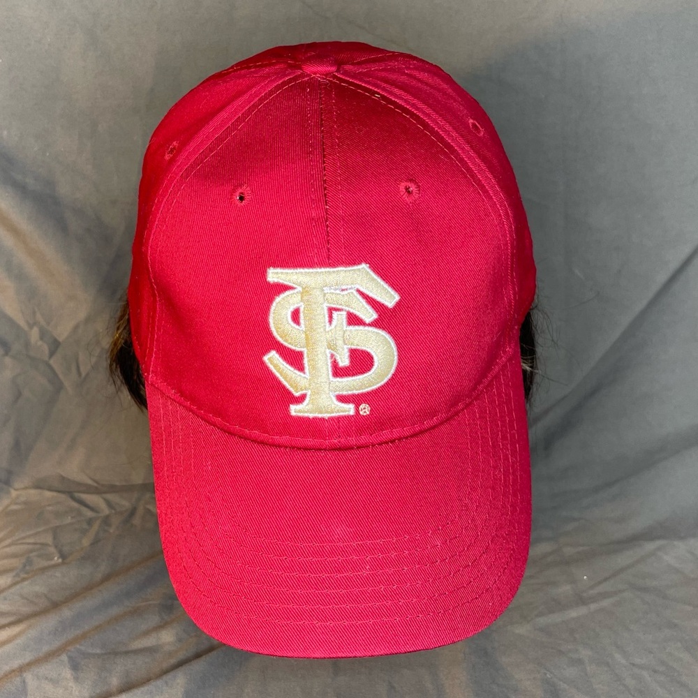 Vintage Red NCAA FSU Florida State Seminoles Snapback cap